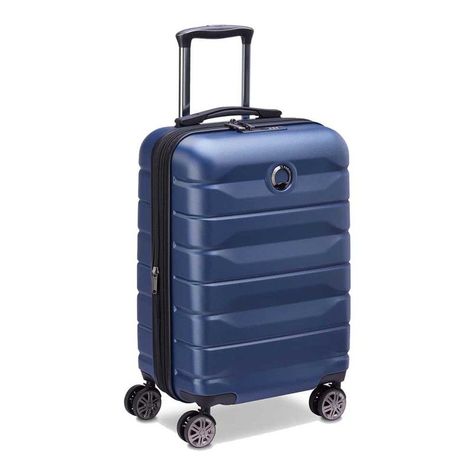 MALETA DE CABINA 55 cm. EXPANDIBLE DELSEY AIR ARMOUR AZUL-1