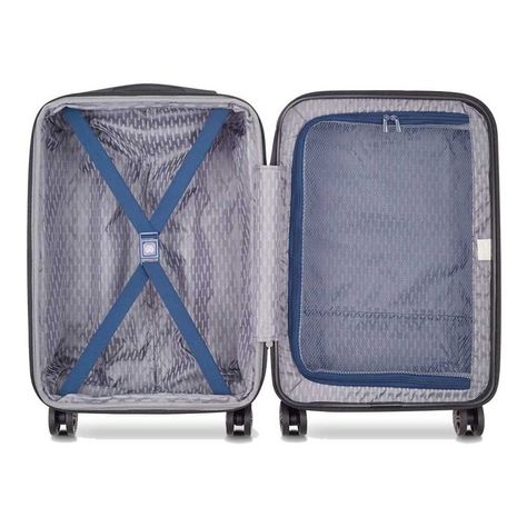 MALETA DE CABINA 55 cm. EXPANDIBLE DELSEY AIR ARMOUR AZUL-2