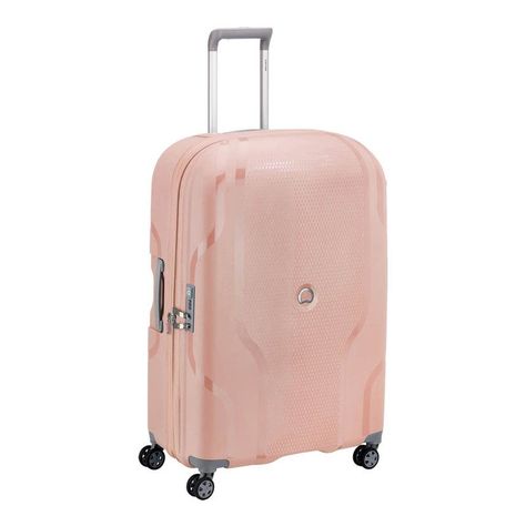 MALETA EXTRA GRANDE EXPANDIBLE 82 cm. DELSEY CLAVEL ROSA-1