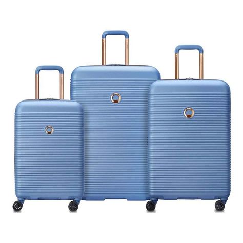 SET DE 3 MALETAS EXPANDIBLES DELSEY FREESTYLE SKY BLUE-0