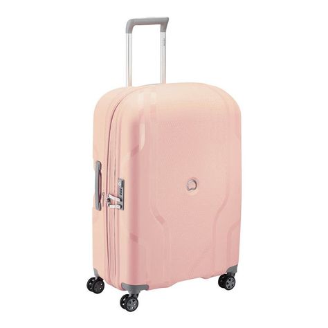 SET DE 3 MALETAS EXPANDIBLES XL DELSEY CLAVEL ROSA-2