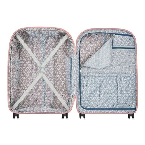 SET DE 3 MALETAS EXPANDIBLES XL DELSEY CLAVEL ROSA-4