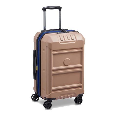 MALETA DE CABINA EXPANDIBLE 55 cm. DELSEY REMPART BEIGE-1