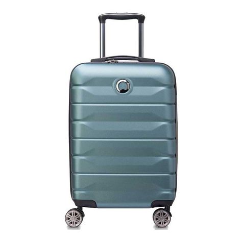 MALETA DE CABINA 55 cm. EXPANDIBLE DELSEY AIR ARMOUR VERDE-0