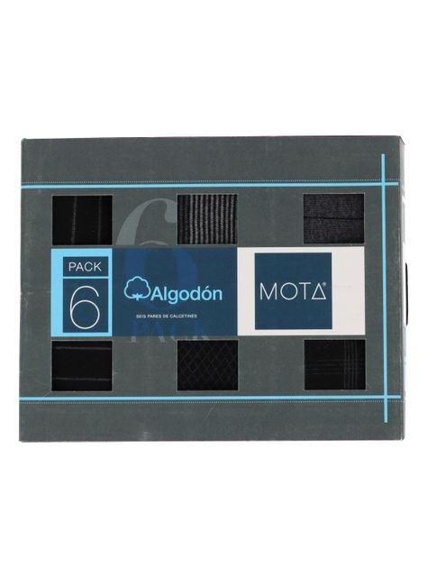 Calcetin Medio Pack 6 Mota-1