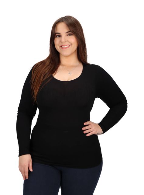 POLERA MODELANTE CAFFARENA NEGRA-2