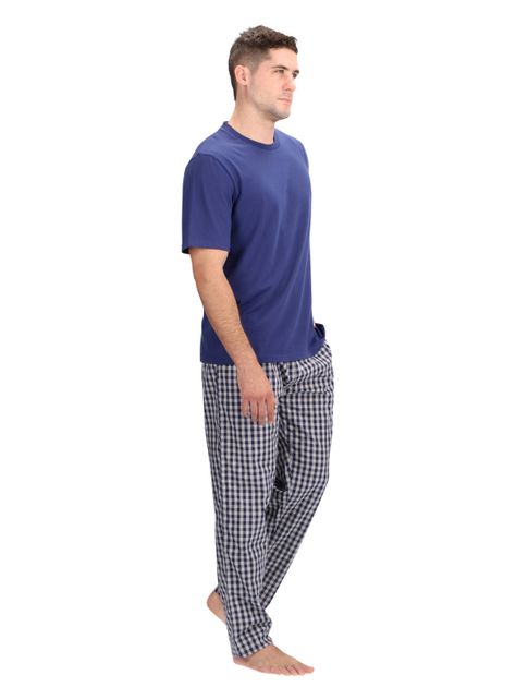 Pijama Algodón Manga Corta Mota-2