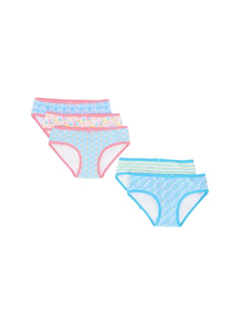 Bikini Algodón Pack 5 Mota -0