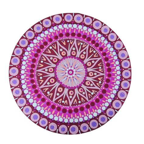 Cuadro mandala 20cm-0
