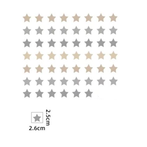 Animales y estrellas, vinilo deco muro dormitorio infantil-2