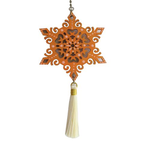 Colgante móvil mandala estrella -1