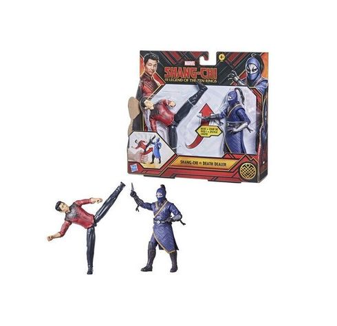 Figura Shang Chi Pack Batalla vs Death Dealer -1