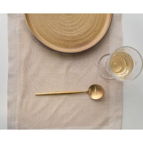Set  de Individuales, Linet Natural, Taupe-1