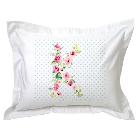 Funda de Almohada, Letras Vintage K-0