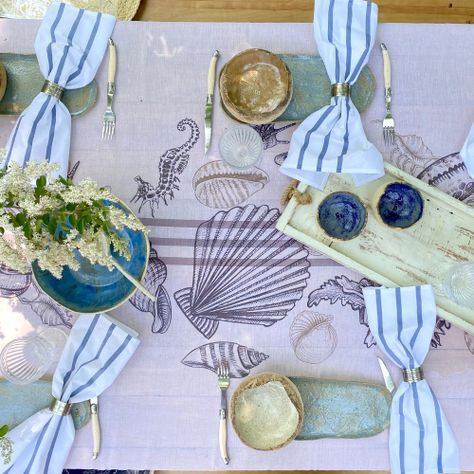 Mantel Velo Organza  Bahía Azúl - 180 x 300 cm-2