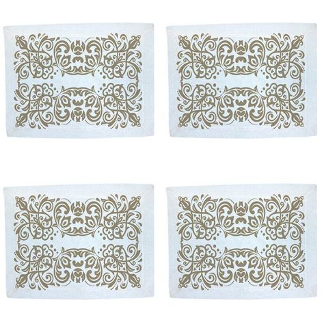 Set  Individuales Velo Organza Versalles -1