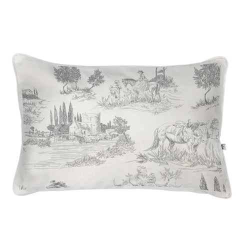 Cojín Toile Jouy 1, 60x40-0