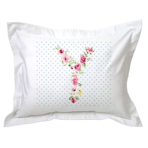 Funda de Almohada, Letras Vintage Y-0