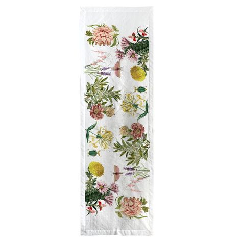Camino de mesa  Velo organza - Botanica-0
