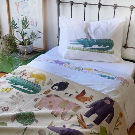 Juego de Sábanas - 1,5 plazas  - Wild Life-3