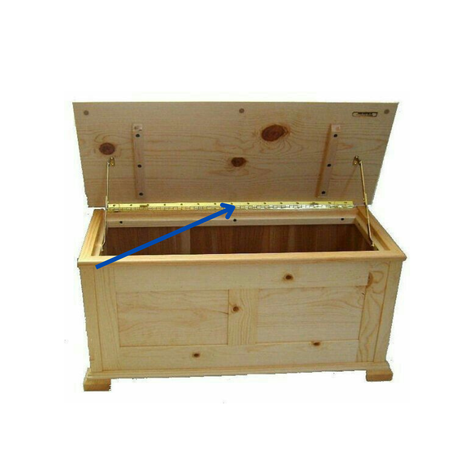 Bisagra Piano 1m Bronce Metálica C/tornillos Resistentes-3