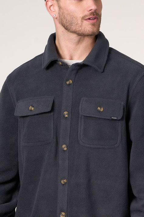 Camisa Campera de Polar Hombre City Polemic-2