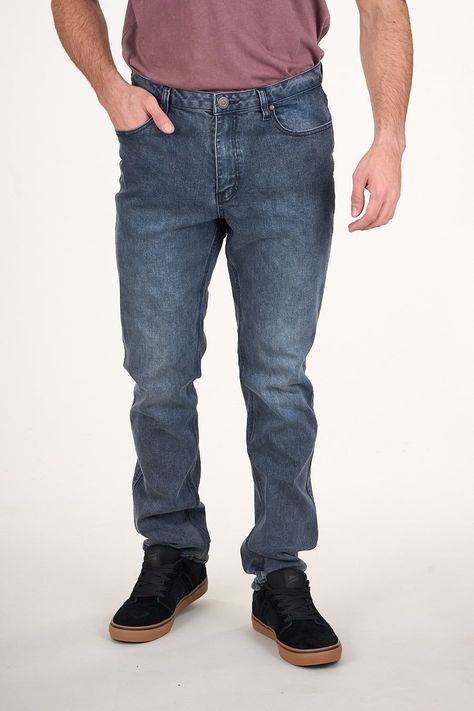 Jeans Denim Slim Fit Gris wi4732 Polemic-2