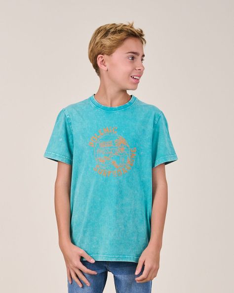 Polera procesada manga corta 1152 niño Polemic-0