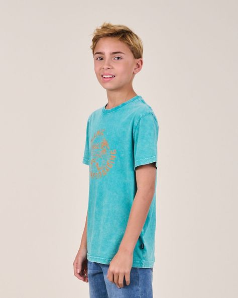 Polera procesada manga corta 1152 niño Polemic-1