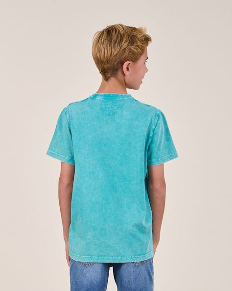 Polera procesada manga corta 1152 niño Polemic-2