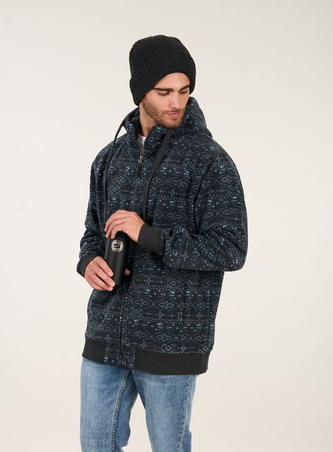 Poleron Micropolar Con Puño Hombre ui8777- Polemic-1