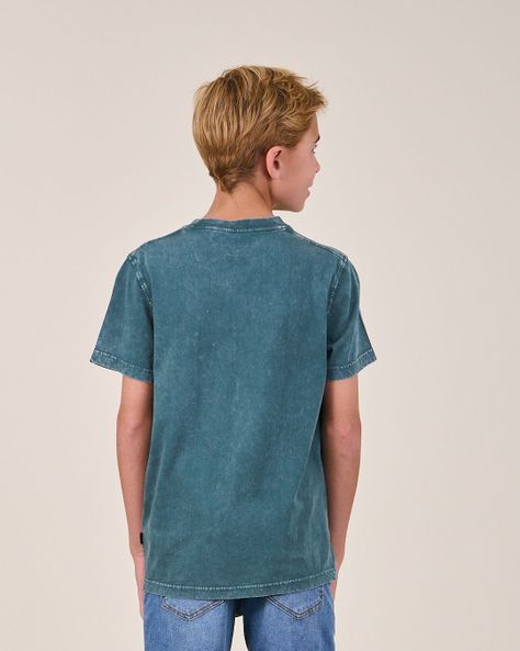 Polera procesada manga corta 1154 niño Polemic-2
