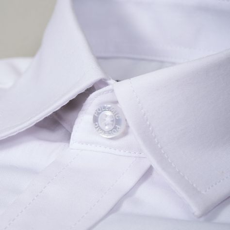 Camisa Escolar Slim Blanca CP1720 Polemic-3