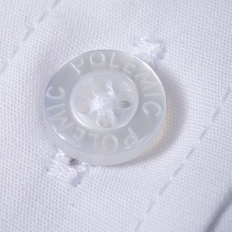 Camisa Escolar Slim Blanca CP1720 Polemic-4