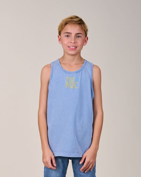 Polera Musculosa procesada Classic 1195 niño Polemic-1
