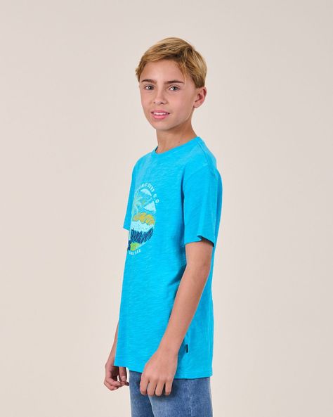 Polera tipo bambu procesada 1160 niño Polemic-4