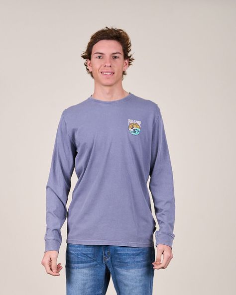 Polera procesada manga Larga 6311 niño Polemic-0