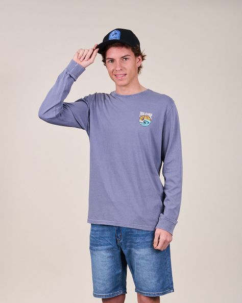 Polera procesada manga Larga 6311 niño Polemic-3