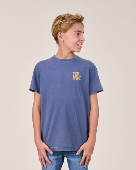Polera procesada manga corta 1151 niño Polemic-2
