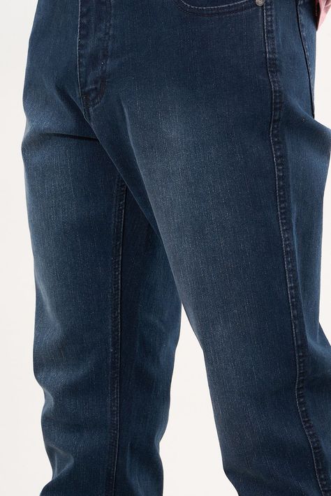 Jeans Denim Slim Fit Azul wi4331 Polemic-0
