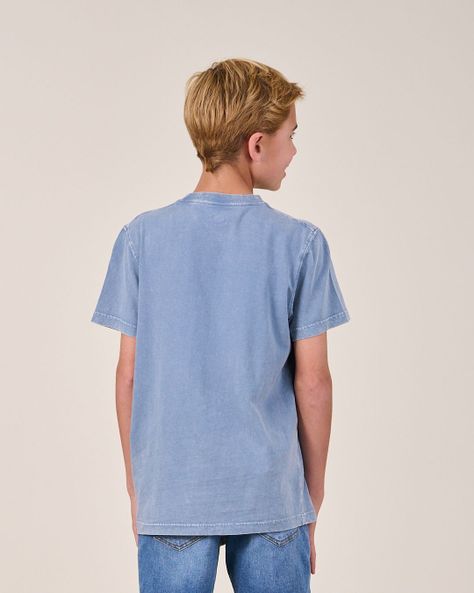 Polera procesada manga corta 1155 niño Polemic-3