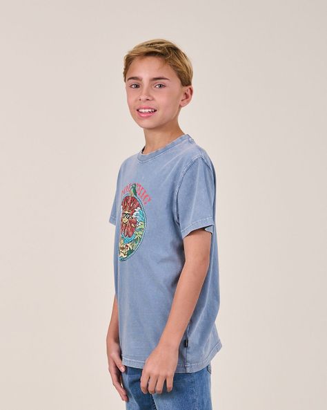 Polera procesada manga corta 1155 niño Polemic-4