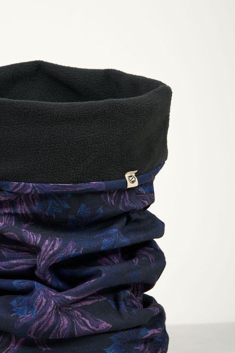 Bandana Mujer Reversible Cuello Invierno Soft - Polemic-2