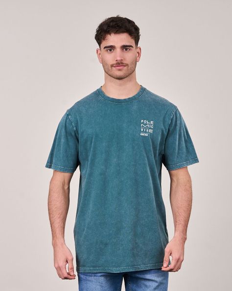 Polera procesada manga corta Street  - Polemic -0