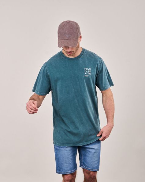 Polera procesada manga corta Street  - Polemic -2