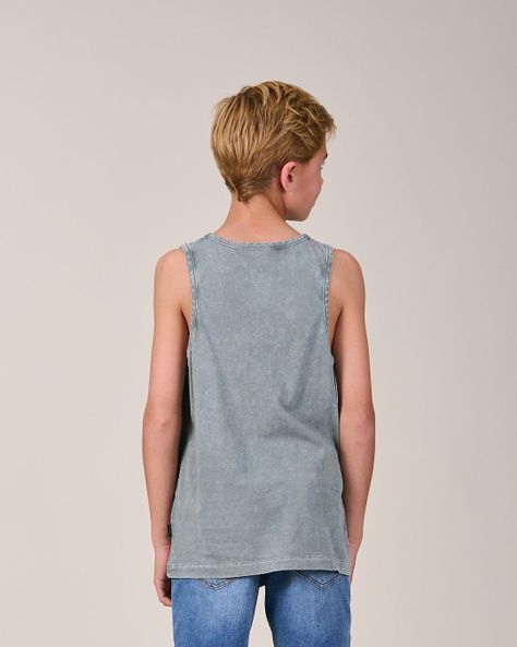 Polera Musculosa procesada Classic 1197 niño Polemic-2