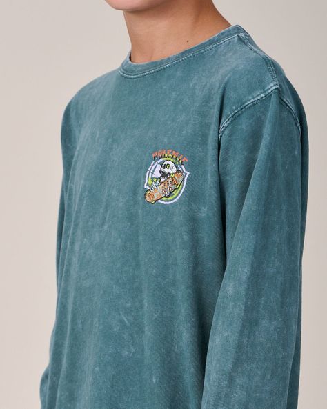 Polera procesada manga Larga 6110 niño Polemic-4