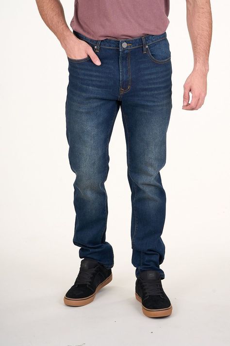 Jeans Denim Slim Fit Azul wi4733 Polemic-0