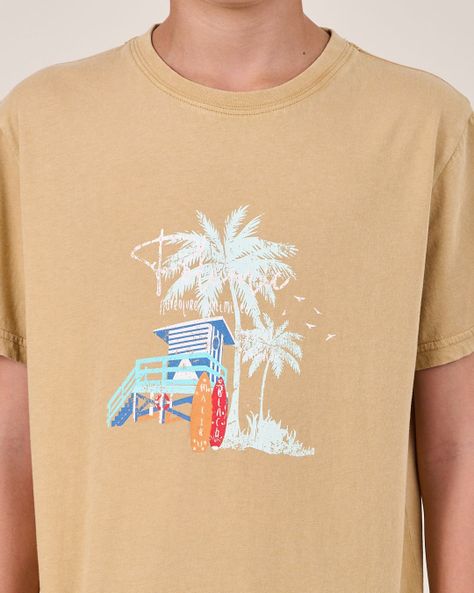 Polera procesada Retro manga corta 1162 niño Polemic-2