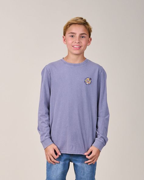 Polera procesada manga Larga 6111 niño Polemic-0